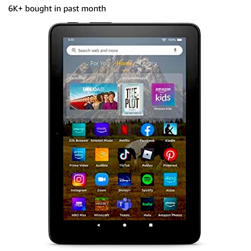 Amazon Fire HD 8- Blue - 32GB